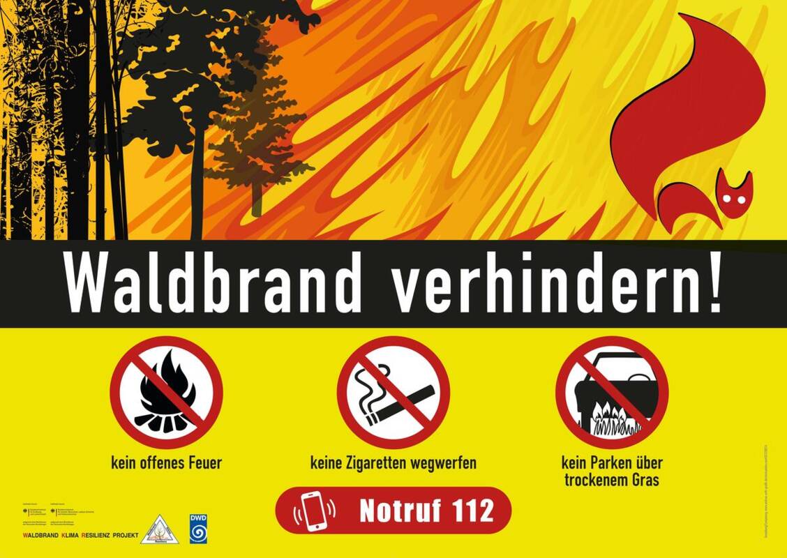 Bild "Waldbrand verhindern!"
