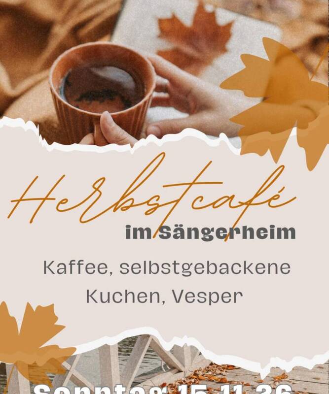 Herbstcafé im Sängerheim